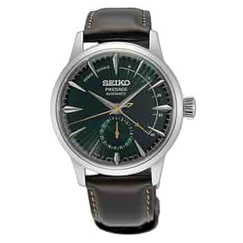 SEIKO 自動巻き時計 ダークグリーン