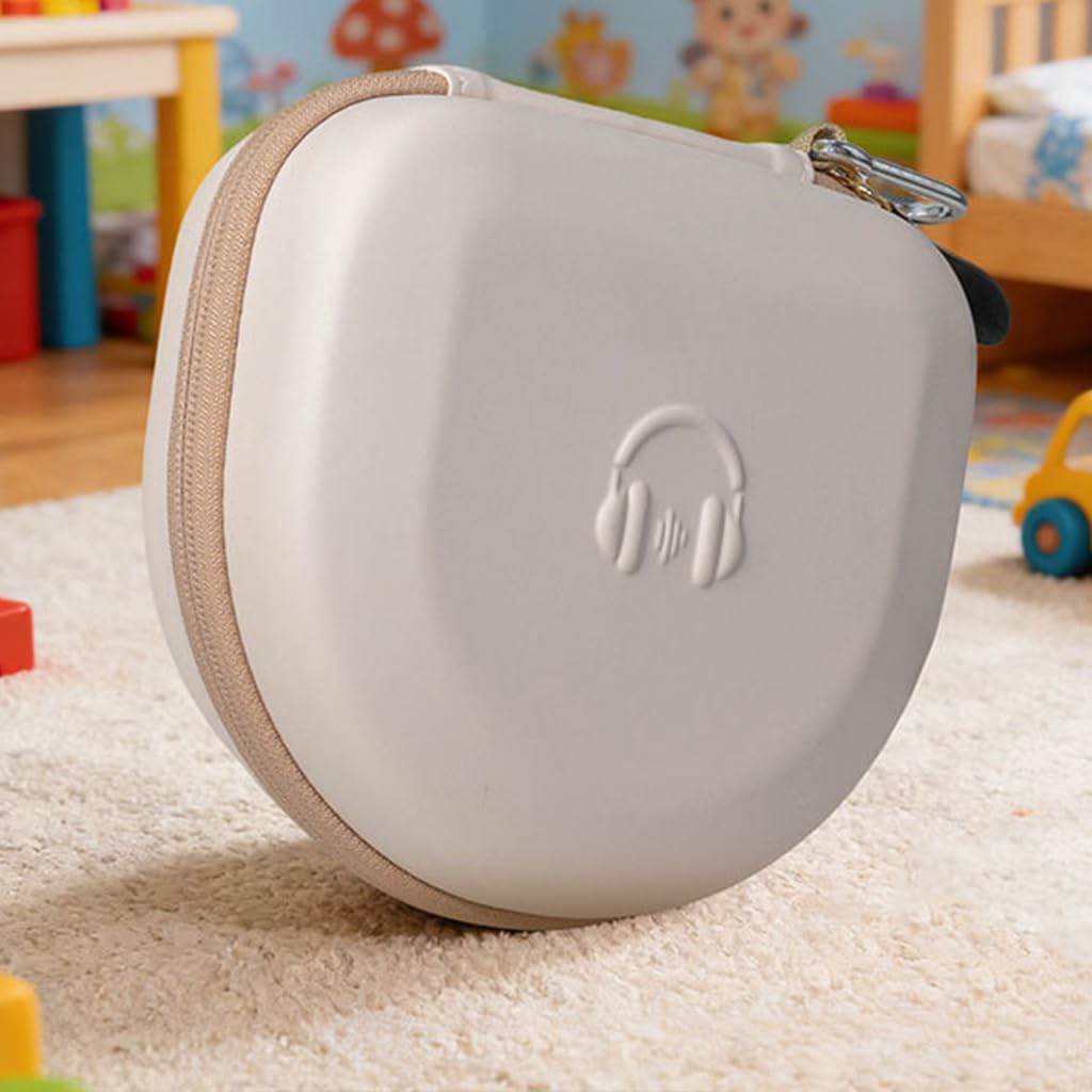Étui de rangement pour écouteurs à fermeture éclair, organisateur de transport sur l ' oreille, pochette compacte, clip pour à, emballage de voyage quotidien sur l ' oreille, organisateur coque de