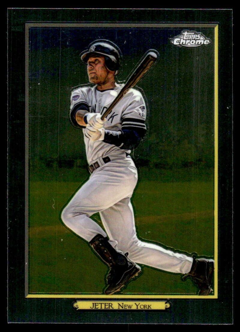 2020 Topps Update Turkey Red 2020 Chrome #TRC-49 Derek Jeter New York Yankees MLB Baseball Card NM-MT
