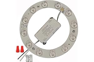 12W LED Flush Mount Ceiling Fan Ring Light Kit Replacement