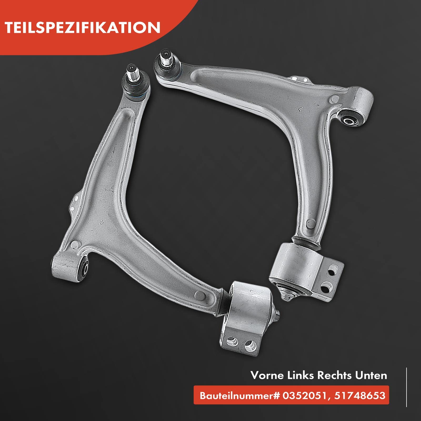 Frankberg Bremsensatz Inkl. 2x Bremsscheiben + 4x Bremsbeläge Vorne Kompatibel Mit Signum Z03 Vectra C CC Z02 9-3 Cabriolet YS3F Croma 194 Replace# 93171497