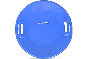 Heavy-Duty Cold Resistant Kids Snow Saucer Disc for Downhill Thrills