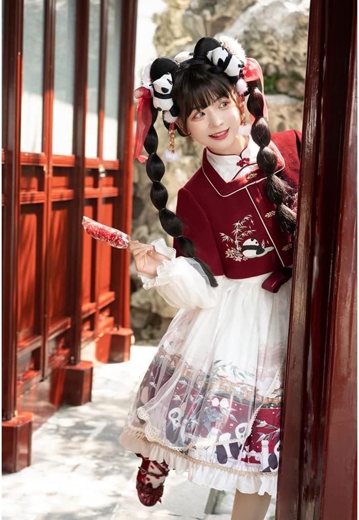 ○日本売り出し○ [青アイリス] lolita 森ガール 学院風 復古 かわいい