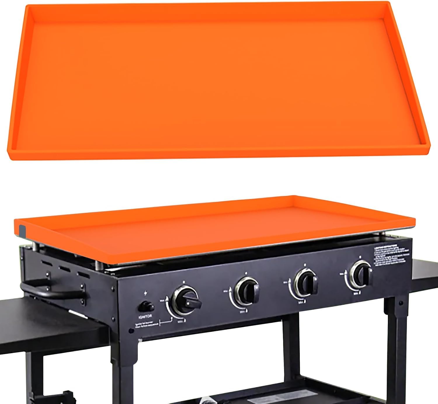 Rayyan Silicone Griddle Mat Cover for Blackstone: 36 Inch Flat Top Grill Protector Mats Griddle Grill Deck Buddy Outdoor Camping Outside Cooking BBQ Accessories