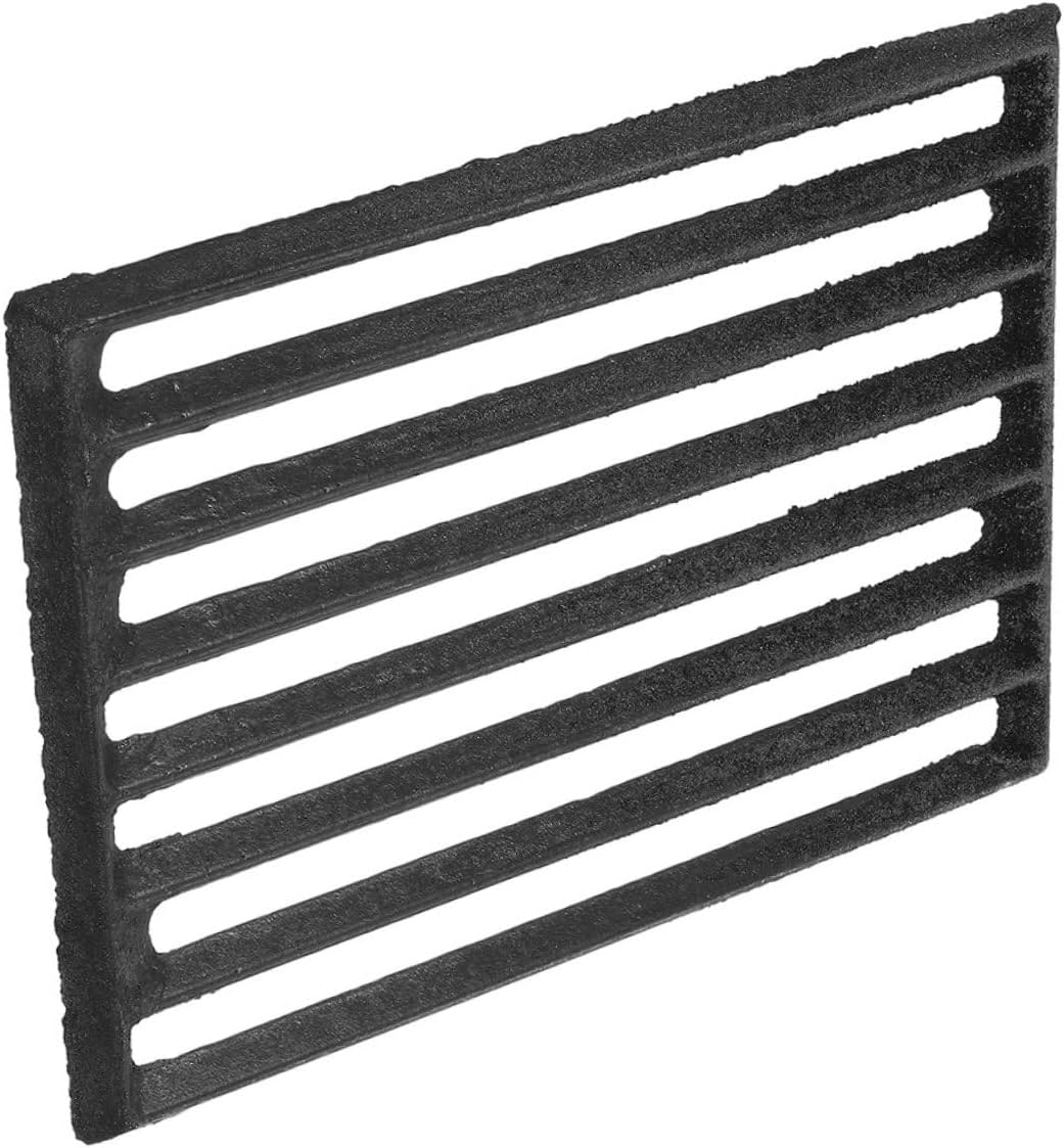 Happyyami Fire Grate for BBQ Heavy Duty Metal Grilling Rack High Temperature Resistant Firewood Stove Grate for Outdoor Cooking for Vegetables Meat and Fish Dimensions