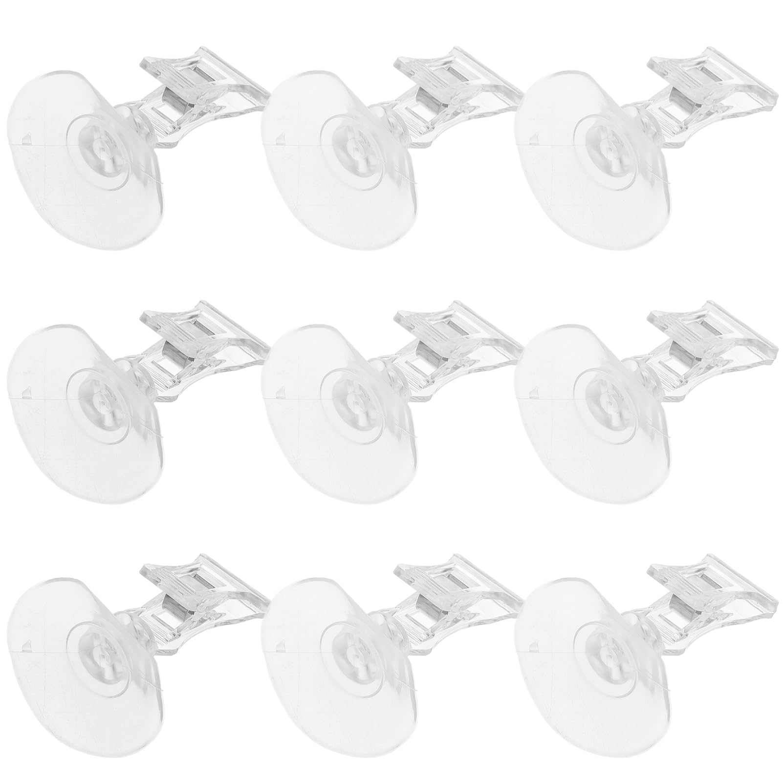 10pcs Merchandise Sign Holders Suction Cup Clips Practical Sign Clip for Supermarket Price Display Retail Store