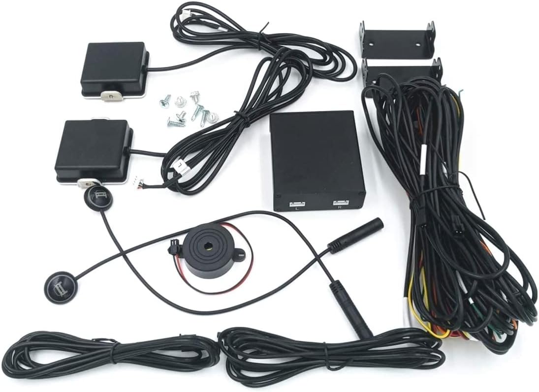 CarBest New Radar Based Blind Spot Sensor and Rear Cross Traffic Alert System, BSD, BSM, 24GHZ Microwave Radar Blind Spot Detection System