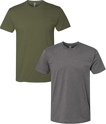 Next Level Apparel Next Level Mens Premium Fitted CVC Crew Tee, X-Small ...