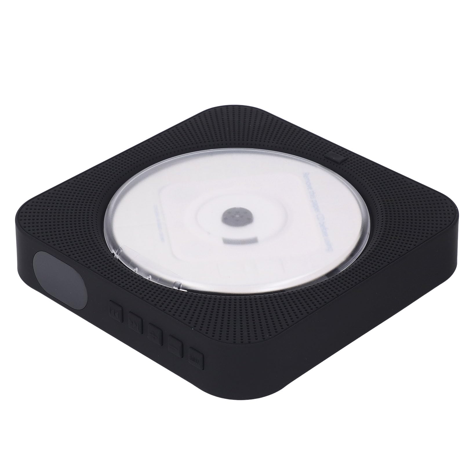Sorandy Odtwarzacz CD Bluetooth, Przenośny Odtwarzacz CD ze Zdalnym Sterowaniem i Głośnikami HiFi do Użytku Domowego, Obsługuje R RW MP3 WMA, z funkcją Powtarzania A B i Wejściem AUX (BLACK)
