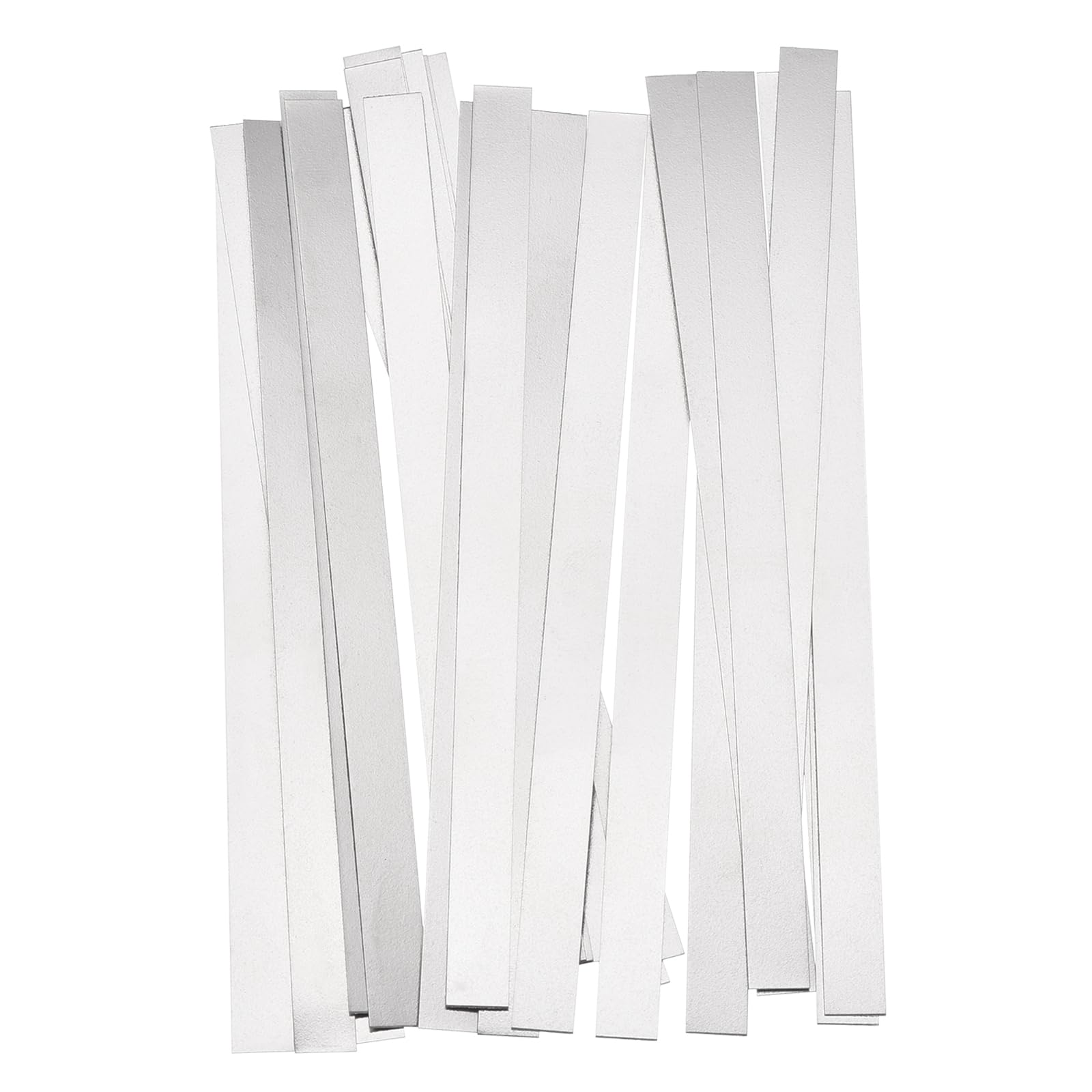 MECCANIXITY Nickel-Plated Steel Strip 0.15mm x 6mm x 100mm Battery Soldering Tab Nickel Solder Tab for Battery Pack and Spot Welding 20 Pcs