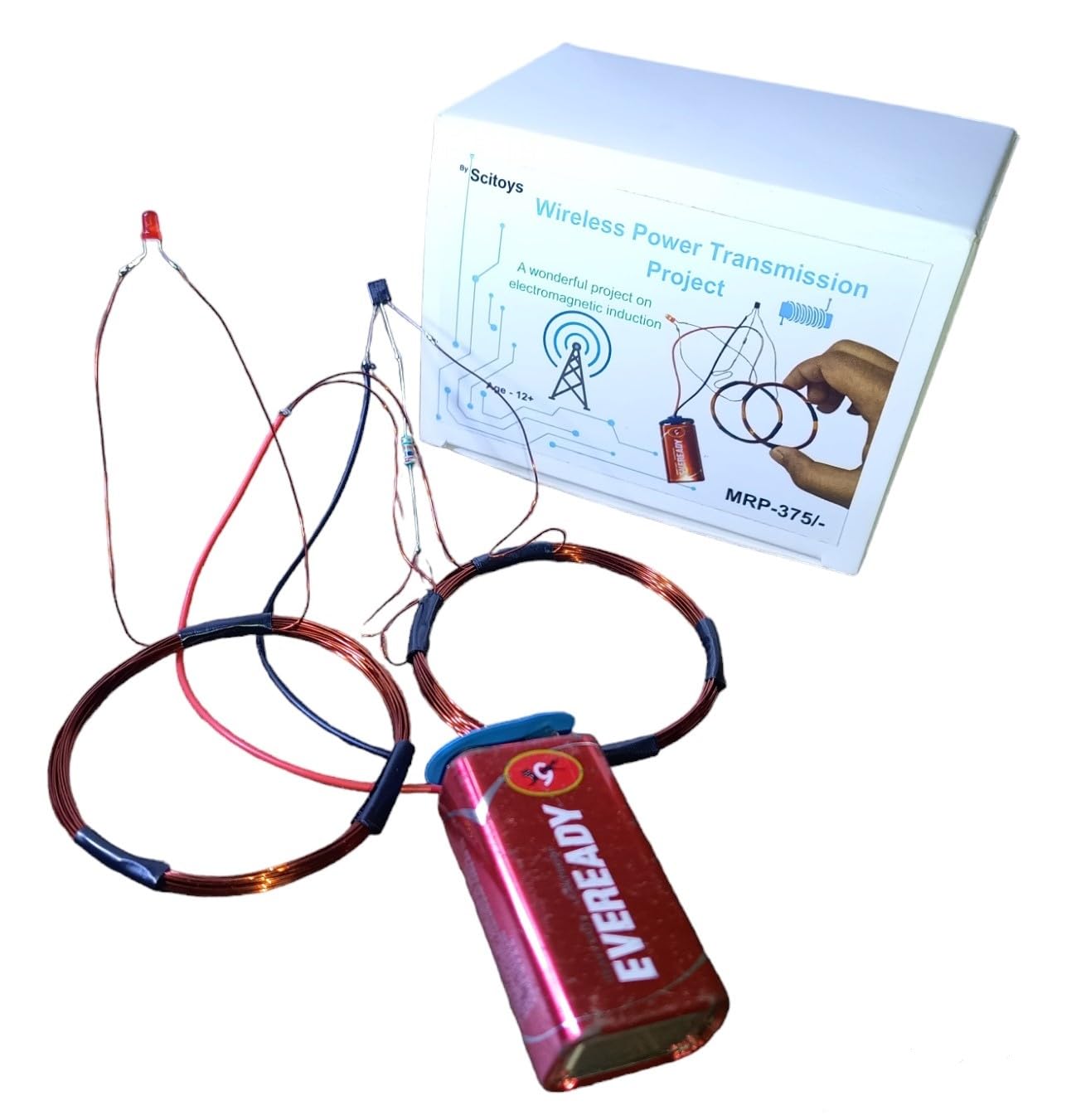 SCITOYS Wireless Power Transfer/Transmission School/College Project kit. (B0B52XWJBQ) Amazon Price History, Amazon Price Tracker
