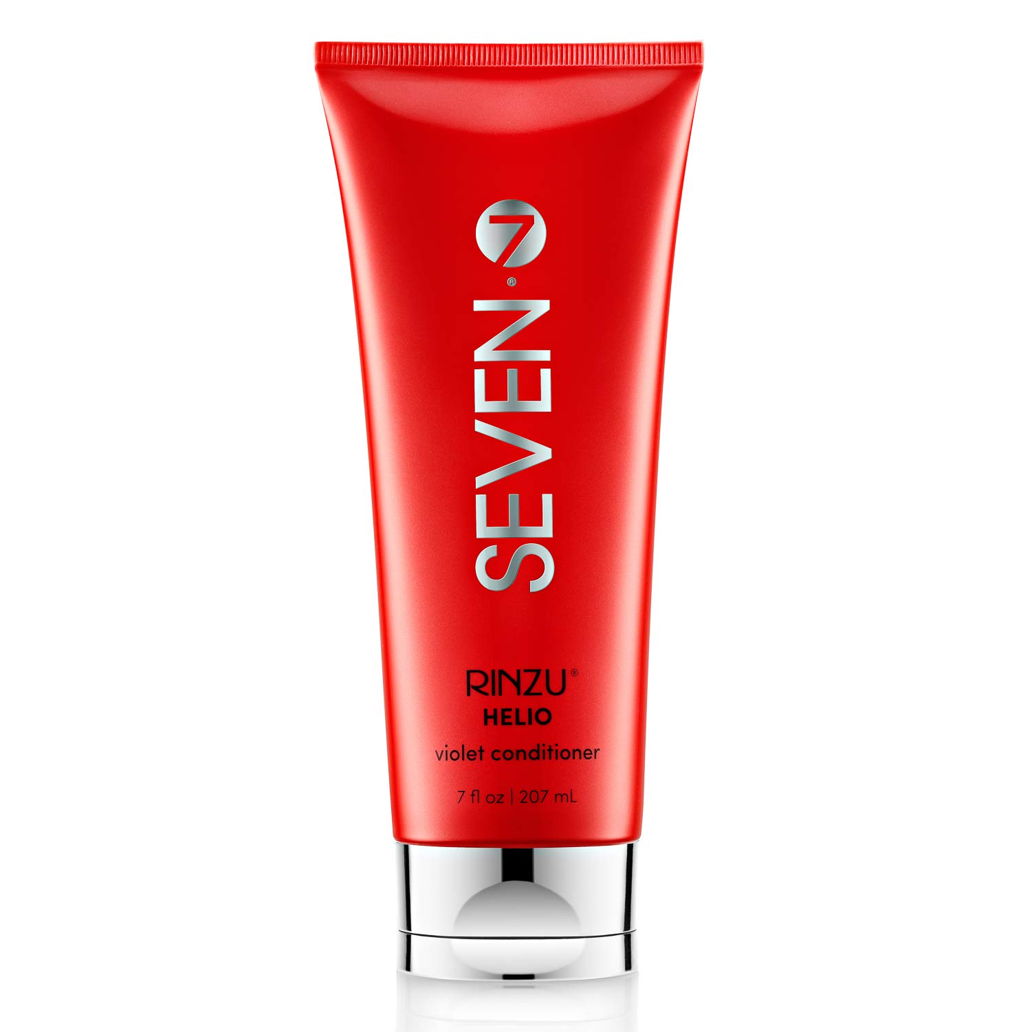 SEVEN Hair Care Rinzu Helio Violet Conditioner for Women & Men with Aragan Oil, Purple Conditioner for Blonde Hair & Brassiness, Sulfate + Paraben Free, Cruelty Free, Made in USA