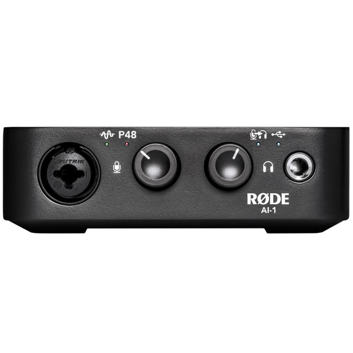 Rode AI-1 - Tarjeta de Sonido Externa, Interfaz de Audio USB y Cable XLR keepdrum (6 m)