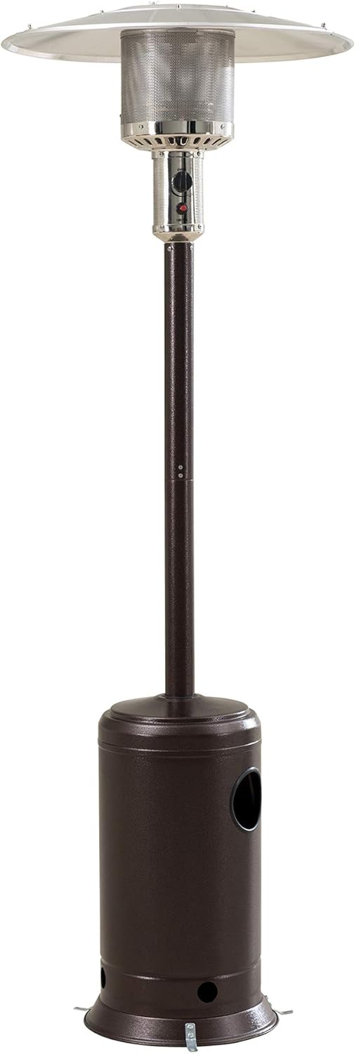Sunjoy 47,000 BTU Avanti Propane Heater, Bronze : Patio, Lawn & Garden