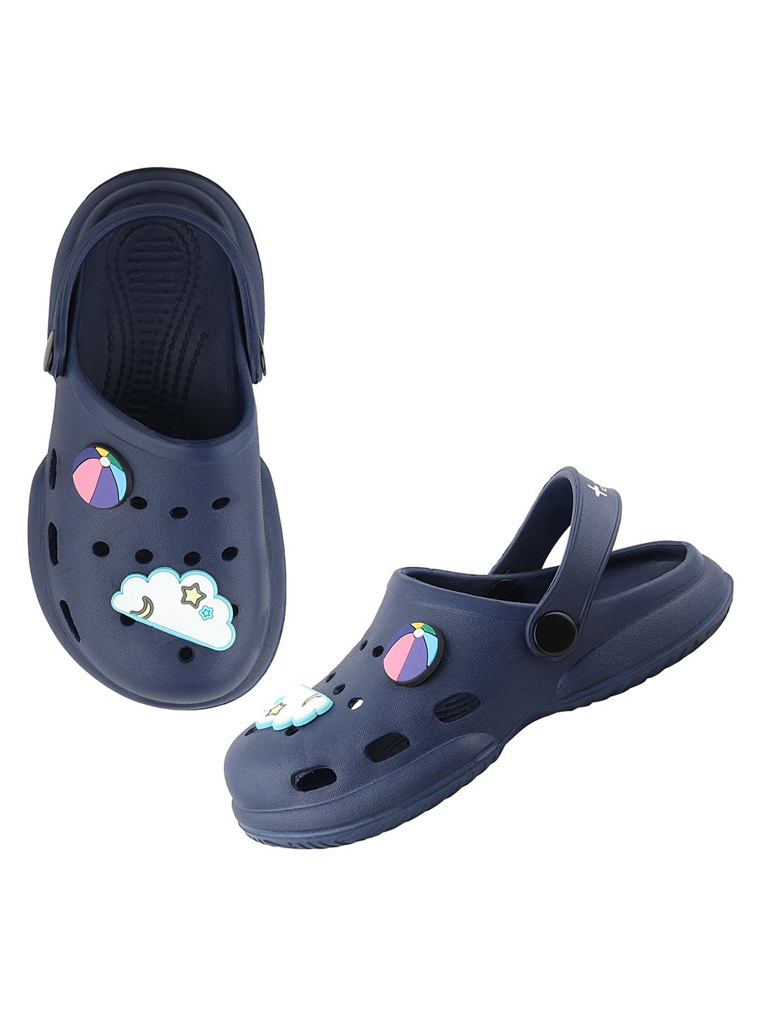 URJO PURE-06 Kid’s Clogs/Sandals with Adjustable Back Strap Ultra Soft & Flexibility Anti Skid Comfortable Waterproof Daily Mules Clogs/Sandals Boy’s & Girl’s (URJO by Welcome)
