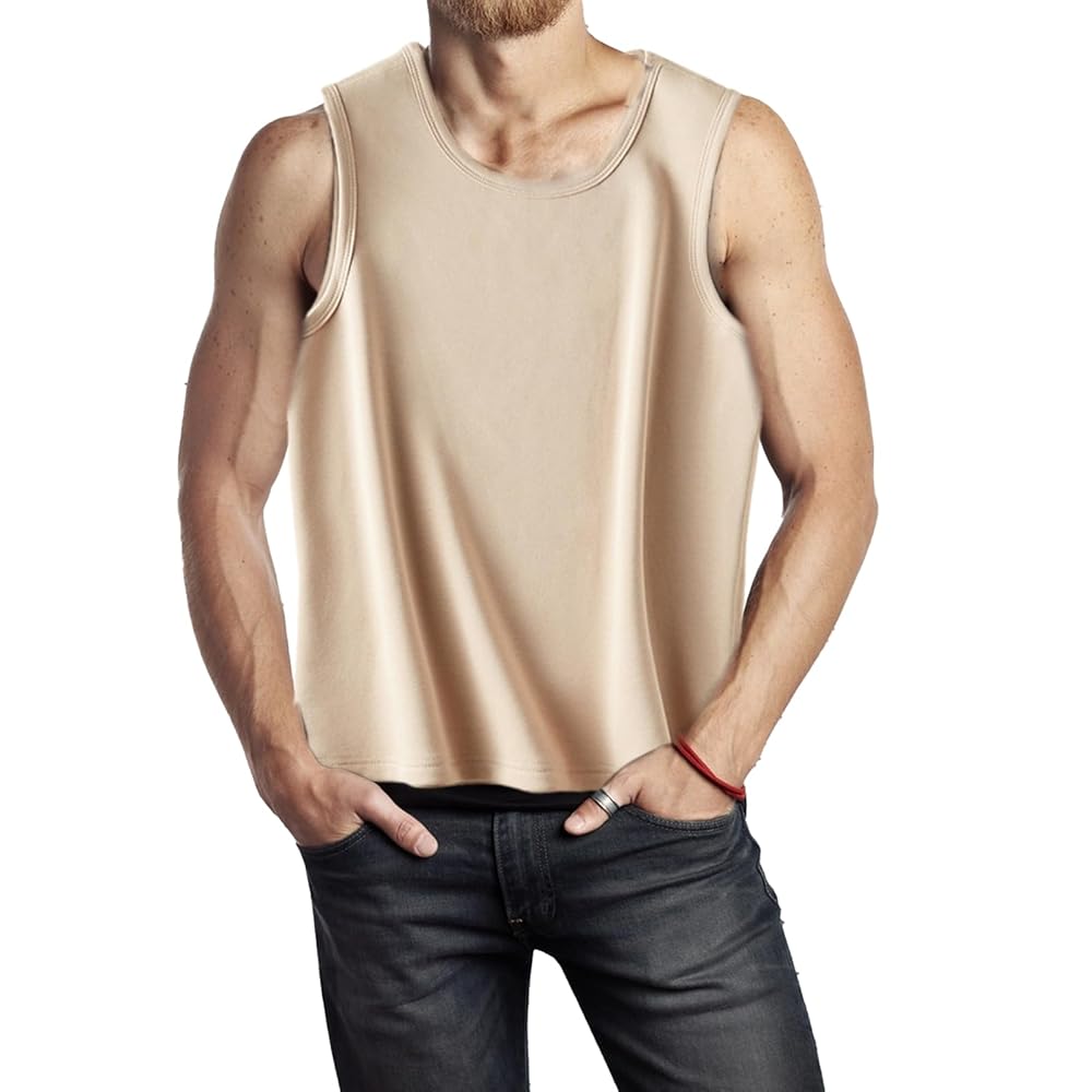 PPARK Canotte Termiche da Uomo - Canotta Intima da Uomo Senza Maniche in  Cotone | Canotte Eleganti, Termiche da Uomo con Scollo Rotondo per  Fidanzato, pap�, per Dormire : Amazon.it: Moda