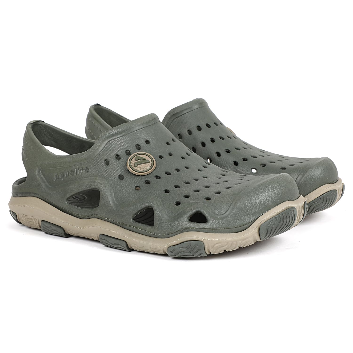 aqualite AL-635 Slip-On Clogs for Man with EVA Material | Anti-Skid | No Heel | Quick Dry | Lightweight Casual Multipurpose EVA Clogs for Men, Boys & Outdoor Use Size 6-10-picture-33