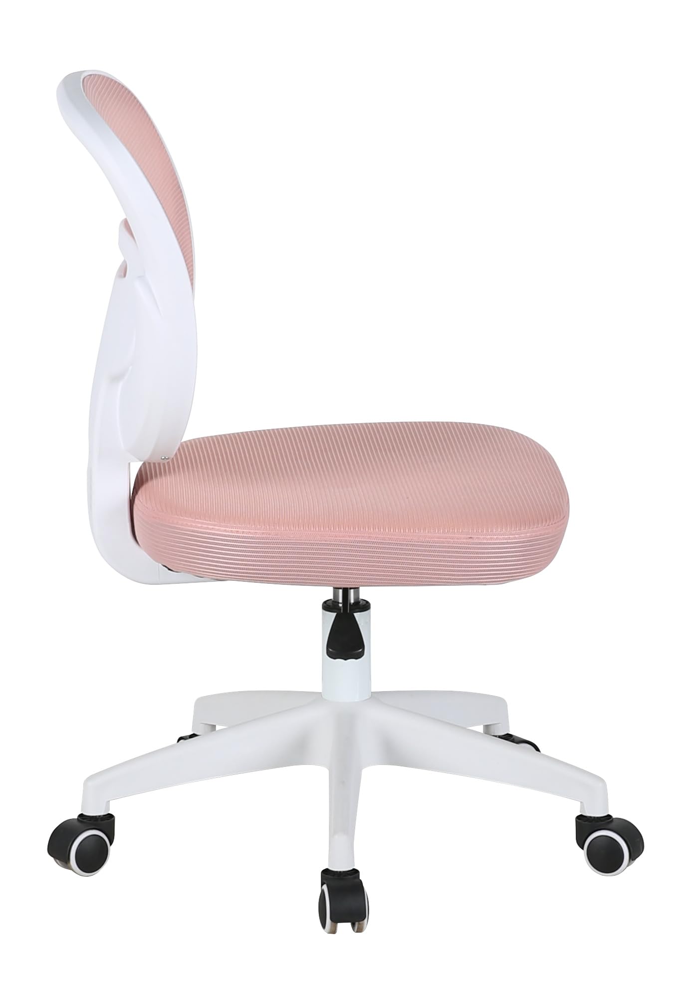 MUEBLIX.COM | Silla de Escritorio Cadiz Rosa, Silla de Oficina o Despacho con Respaldo Inclinable, Silla con Ruedas, Silla Escritorio Giratoria, Asiento de Espuma