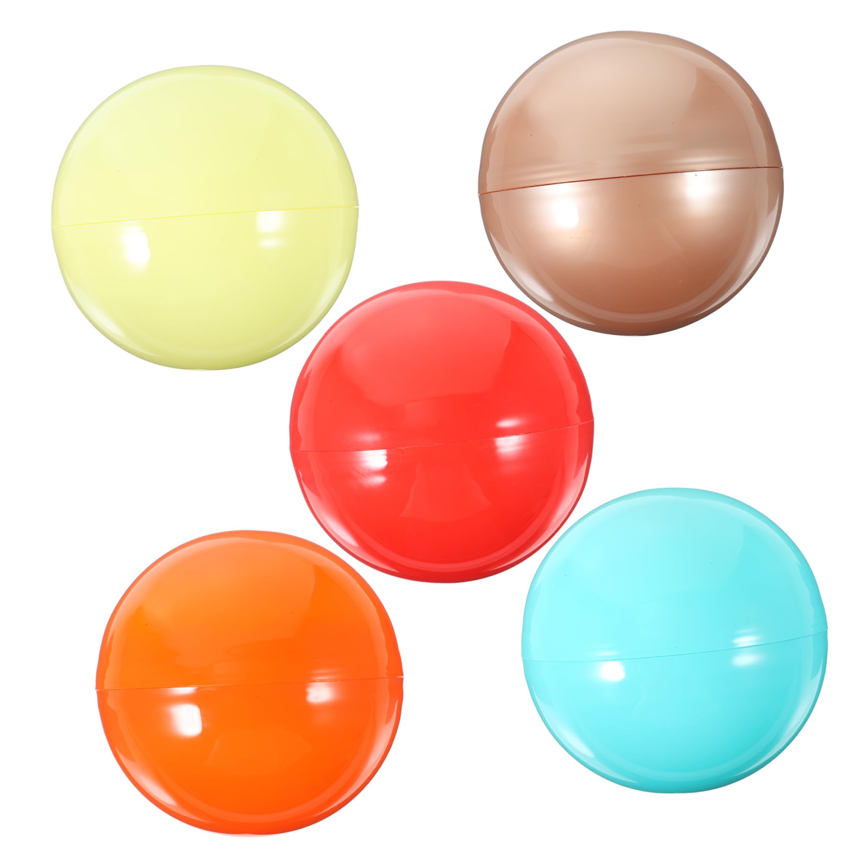 Abaodam 5pcs Boys and Girls Toys Shaped Ball Pit Balls Vending Machine Gum Ball Machine Fillable Balls
