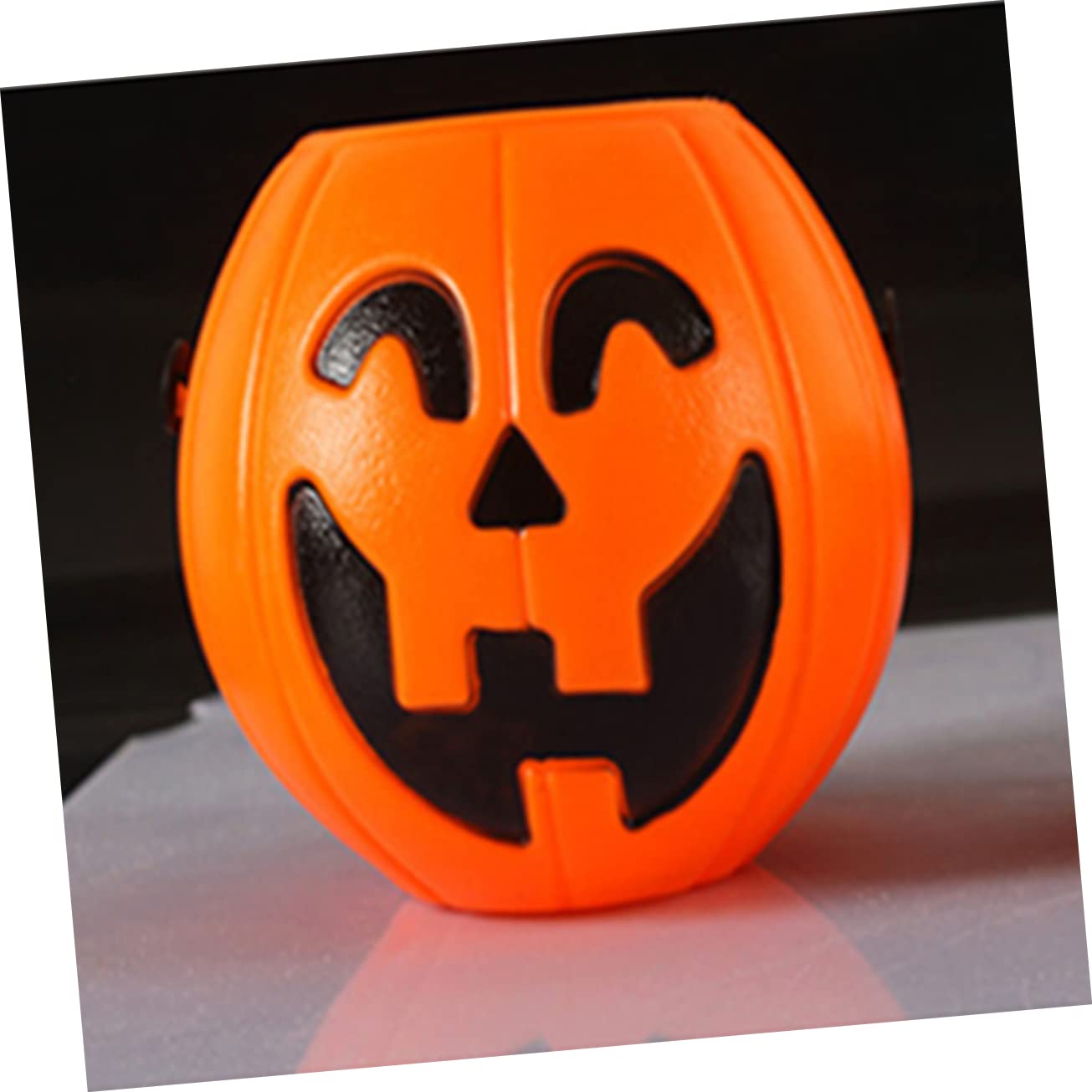 Secchiello Portatile A Forma Di Zucca Per Halloween - 7-17 Cm, Per Dolcetto O Scherzetto, Con Manico