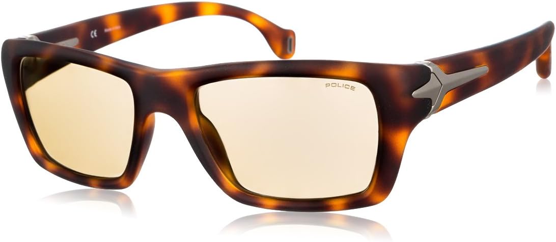 Police Sunglasses Nolita S1711 0V96 Matt Tortoiseshell Clear Yellow