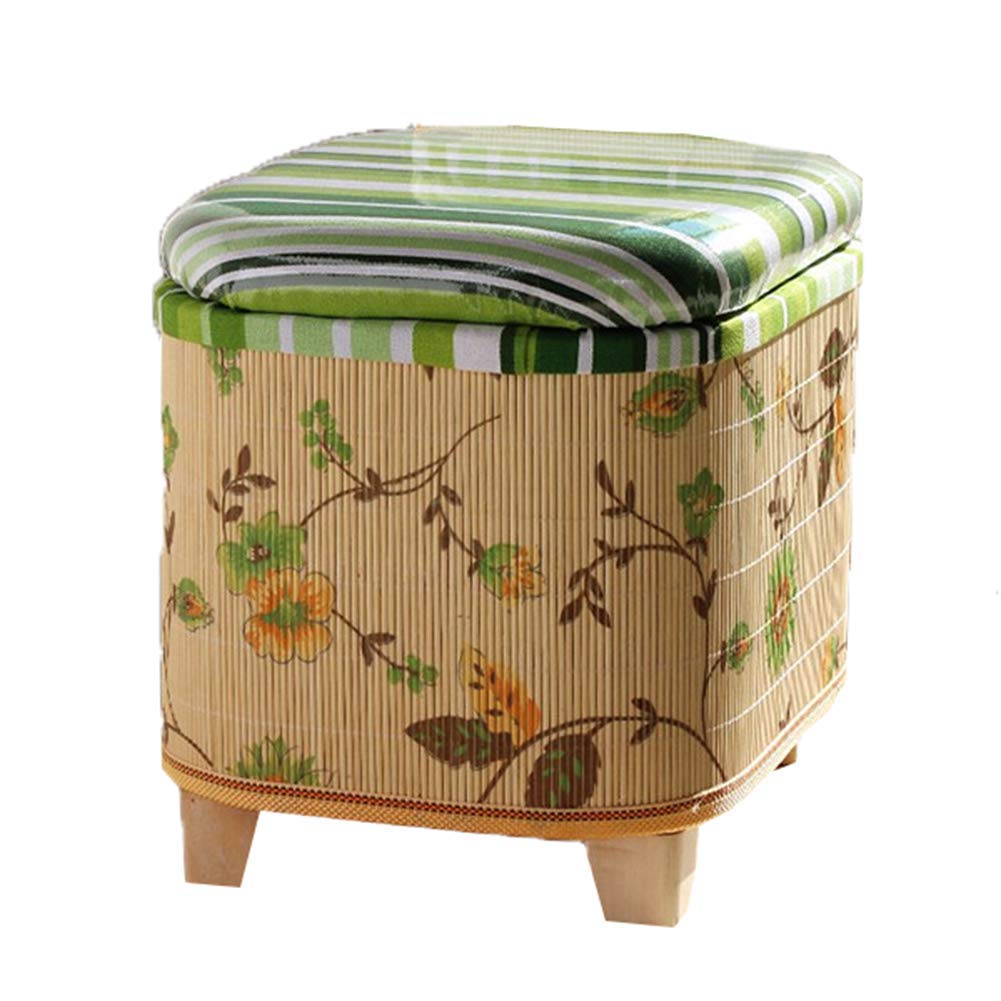 Pouf de rangement ottoman pour optimiser l'espace de votre chambre ou véranda