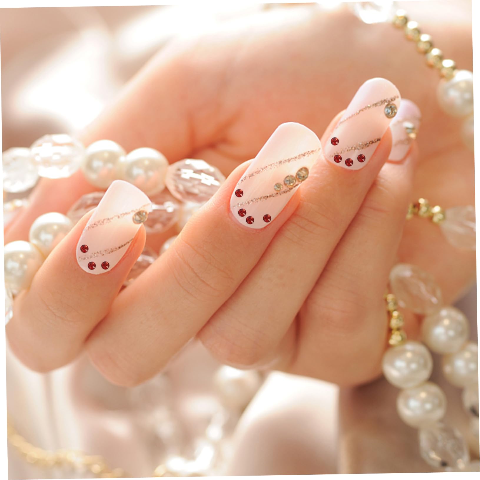 VICASKY 3 Set Adesivi Con Diamanti Gemma Del Viso Creazione Trucco Ciondolo Uv Decorazioni Unghie Gioielli Di Strass Viso Gli Strass Artigianali Attaccano Acrilico 12 Fogli*3