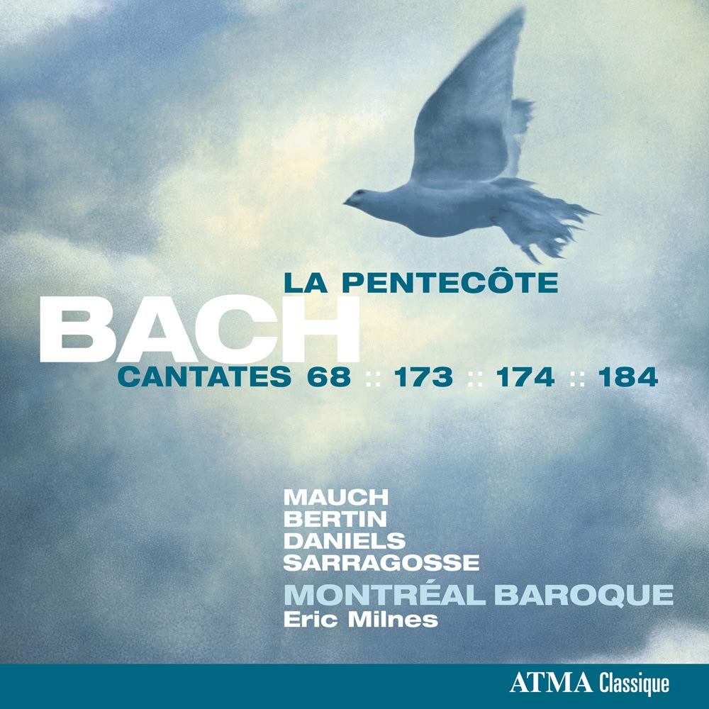 Bach: Cantatas For Pentecost - Bwn 68 173 174 [Audio CD] Bach / Mauch, Monika / Bertin, Pascal / Milnes, Eric