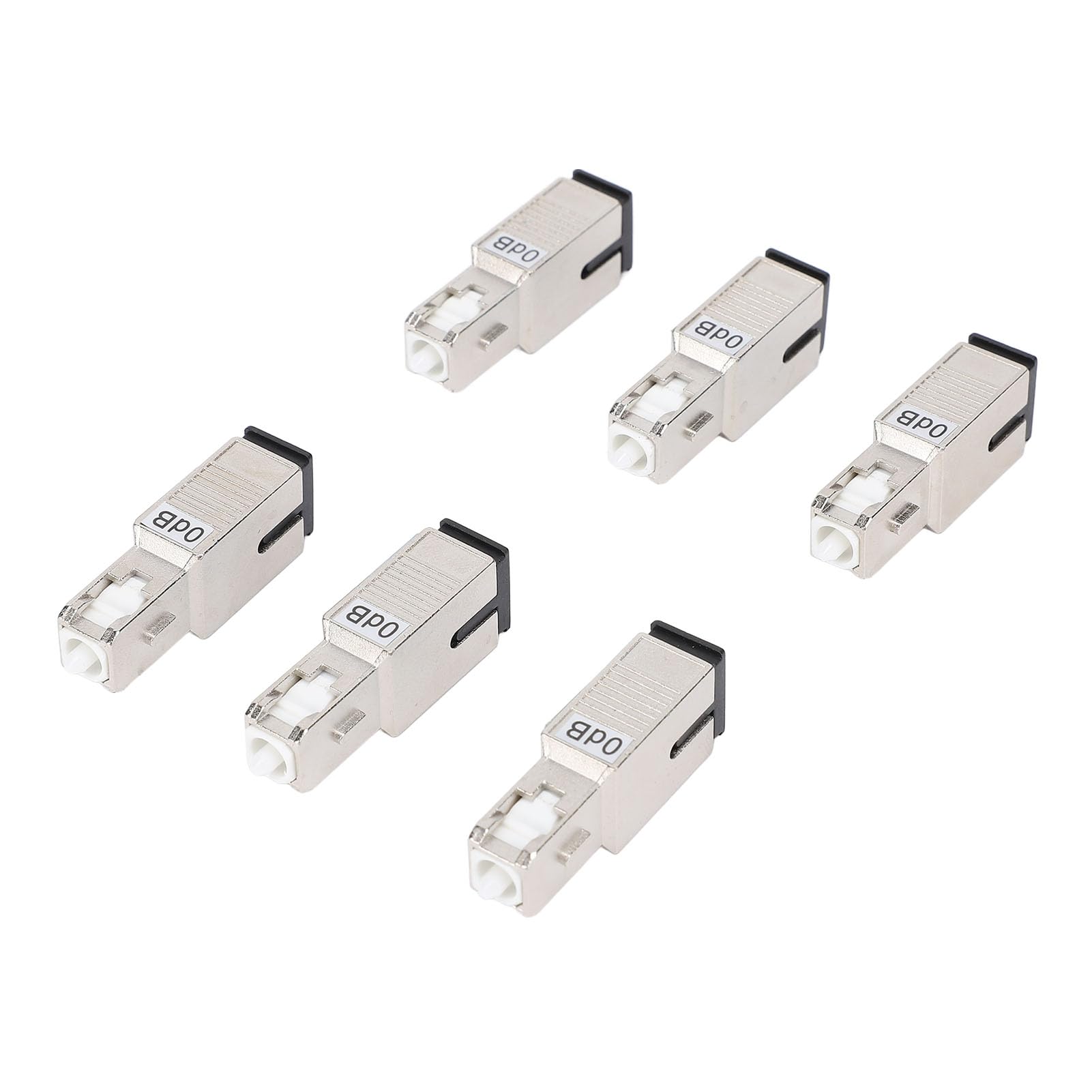 Juego de Adaptadores de Fibra óptica Estable y Confiable para Acceso de Banda Ancha, Acoplador SC Macho a Hembra de 33 Piezas, Efecto de Aislamiento Mejorado