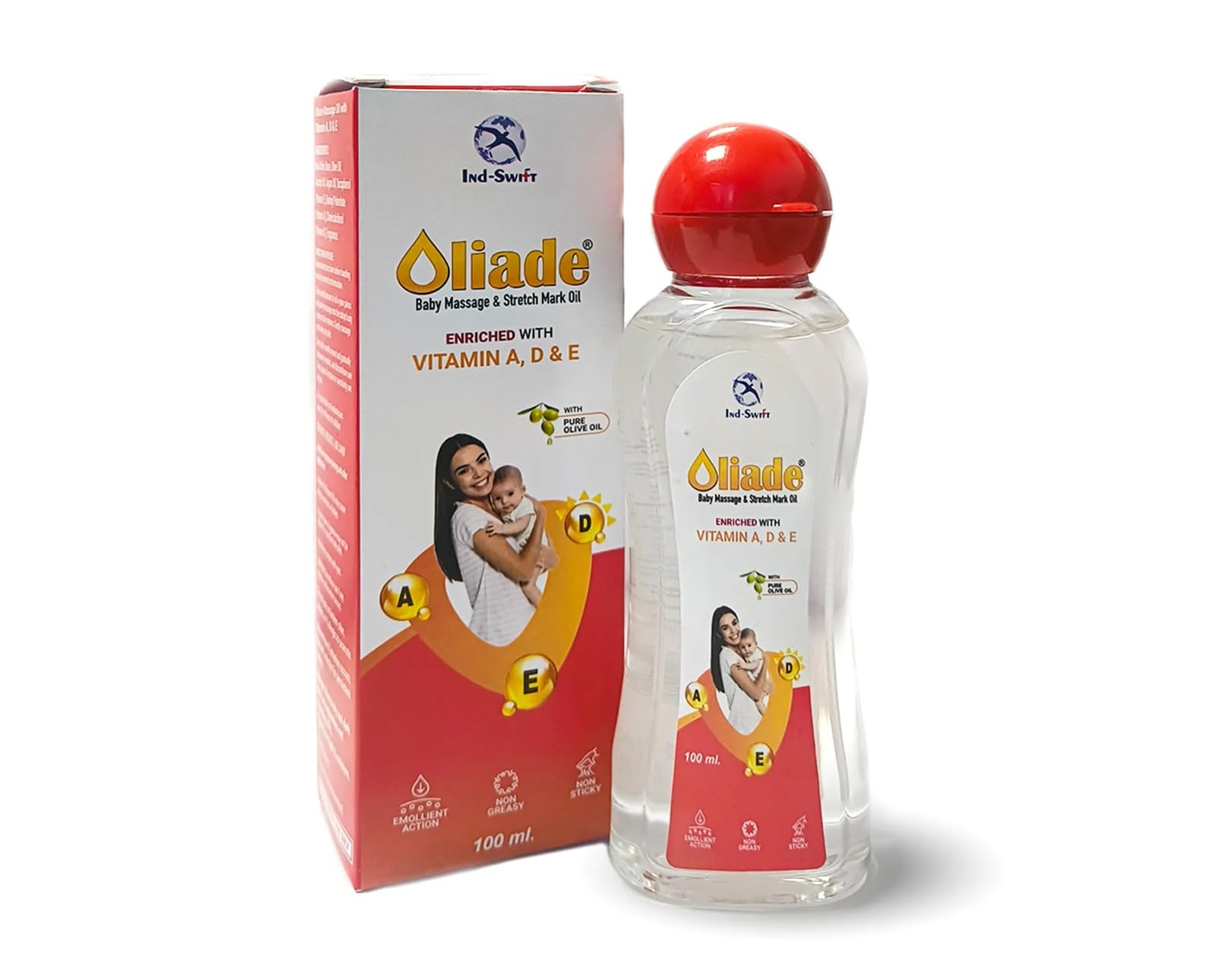 BORSALI Oliade Baby Massage & Stretch Mark Oil | Enriched with Vitamin A, D & E | Nourishing Body Oil for Baby Skin & Maternity Care | Moisturizing Skin Care Formula | 100 ml | Pack of 2-image-19