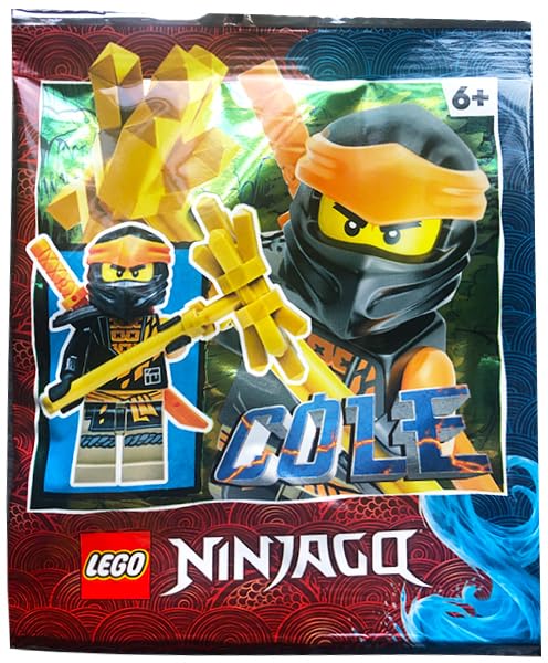 Amazon.com: LEGO Ninjago Core: Cole Minfigure with Spike Hammer