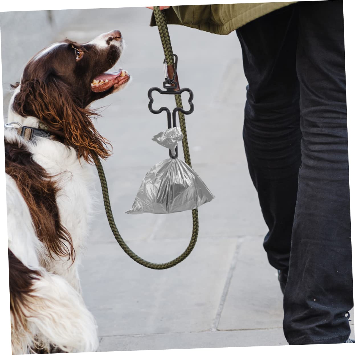 INOOMP 40stücke Hundekotbeutel Clips Tragbare Für Kotbeutel Leicht Und Platzsparend Für Gassigehen Multifunktionale Aufbewahrungslösung Für Hundebesitzer