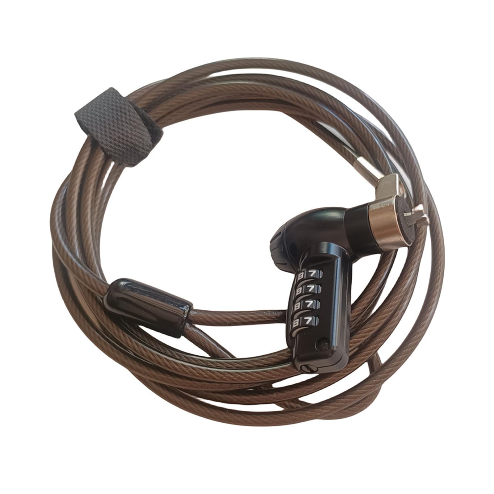 Zinc Alloy Key Lock Notebook Lock Security Alloy Cable Anti-Theft for Laptop Notebook Computer Locker with 200CM Cable