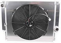 Vista 24 de OHOB-COOL Reemplazo de radiador de aluminio de 3 filas para Chevy Corvette 1973-1976 1974 1975 5.7L 7.4L V8