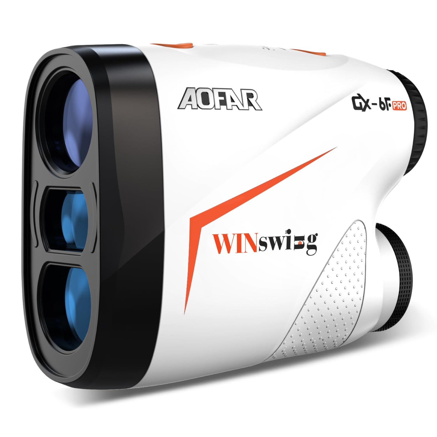 AOFARGX-6F PRO Golf Rangefinder with Slope and Angle Switch, Flag Lock with Pulse Vibration and Continuous Scan, Tournament Designed, 600 Yards Rangefinder for Distance Measuring