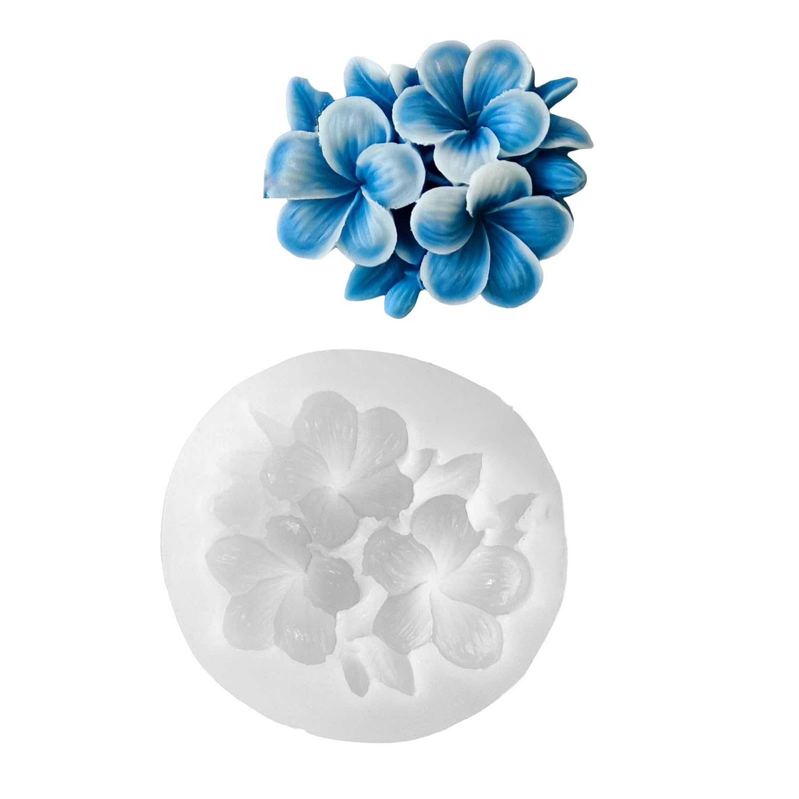 NEWFT Sturdy Silicone Candle Making Mould For Crafting Realistic Flower Candle Suitable For Beginners And Experts