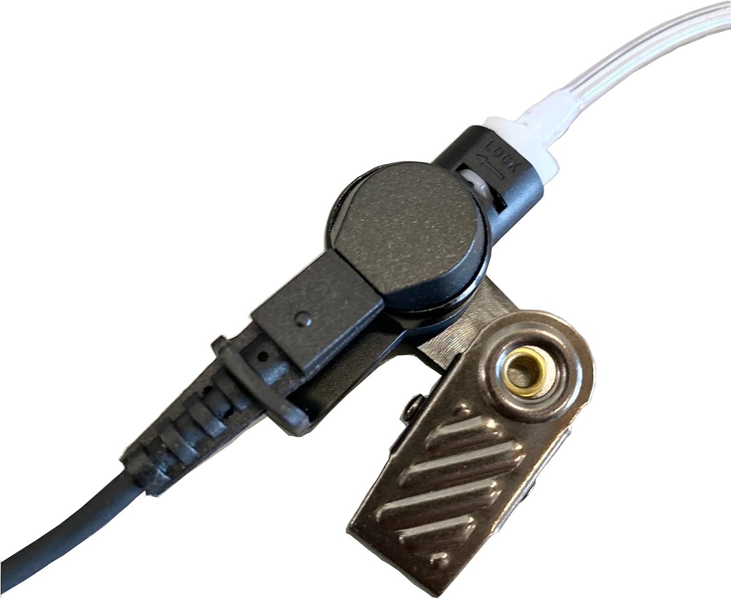 Lіmіtеd Stосk MaximalPower Surveillance Headset Earpiece PTT Mic for Motorola 2-Pin Radio Made with Kevlar Enforcement Cables (10 Pack)