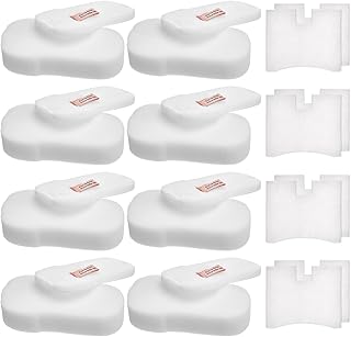 Filter Replacement for Shark Vertex Ultralight DuoClean PowerFins Corded Stick Vacuum Cleaner Filters HH200, HH202, HZ2000, HZ2002, HZ251,Compared to Part XFFKHZ2000, XPMFHZ2000（8 Pack）