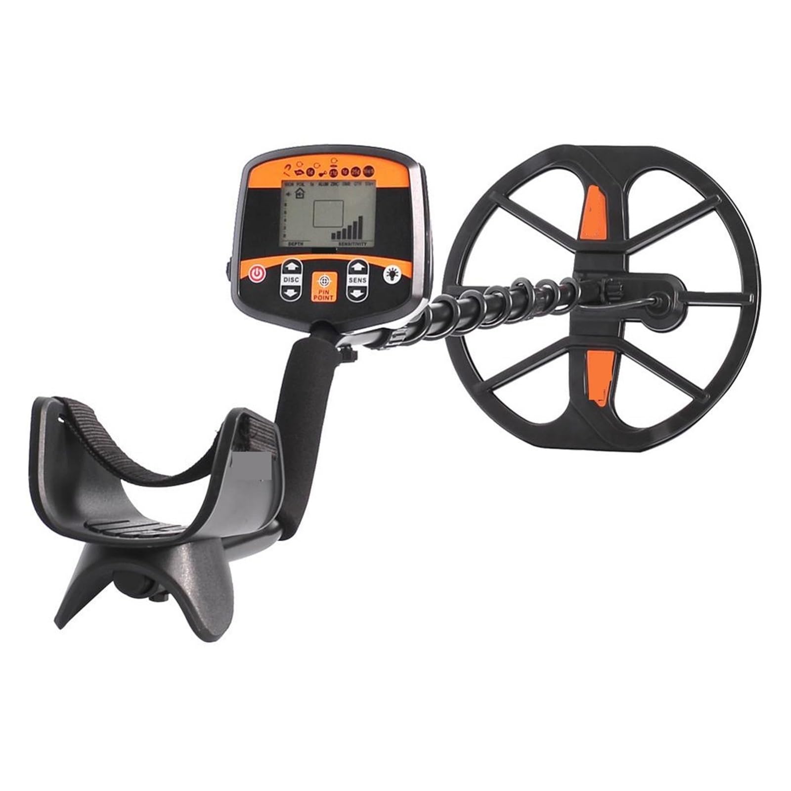 JKJZSALJ High Depth 2.5M Underground Metal Detector Led Tx960 Digger Treasure Pinpointer Gold Detector High Accuracy