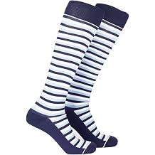 Rydale Ladies Colourful Striped Knee High Riding Sock Womens Bamboo Socks