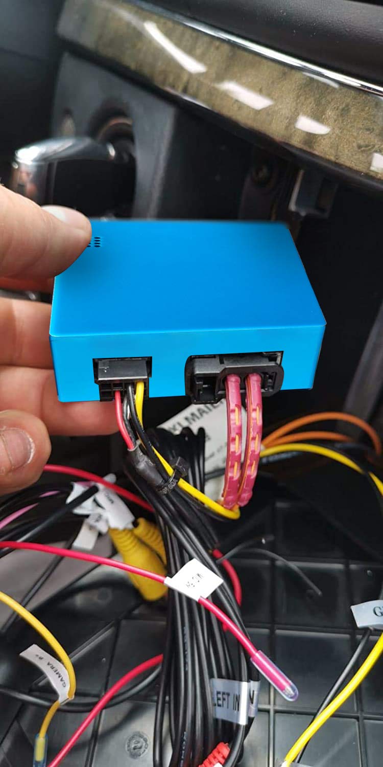 LEXXSON Decodificador de Fibra óptica para Radio estéreo de Coche, Compatible con la mayoría de Modelos ML/GL/R/SLK/CLS y 911 Boxster Cayman para la Serie Porsche Cayenne, Sistema Harman Kardon/Bose.