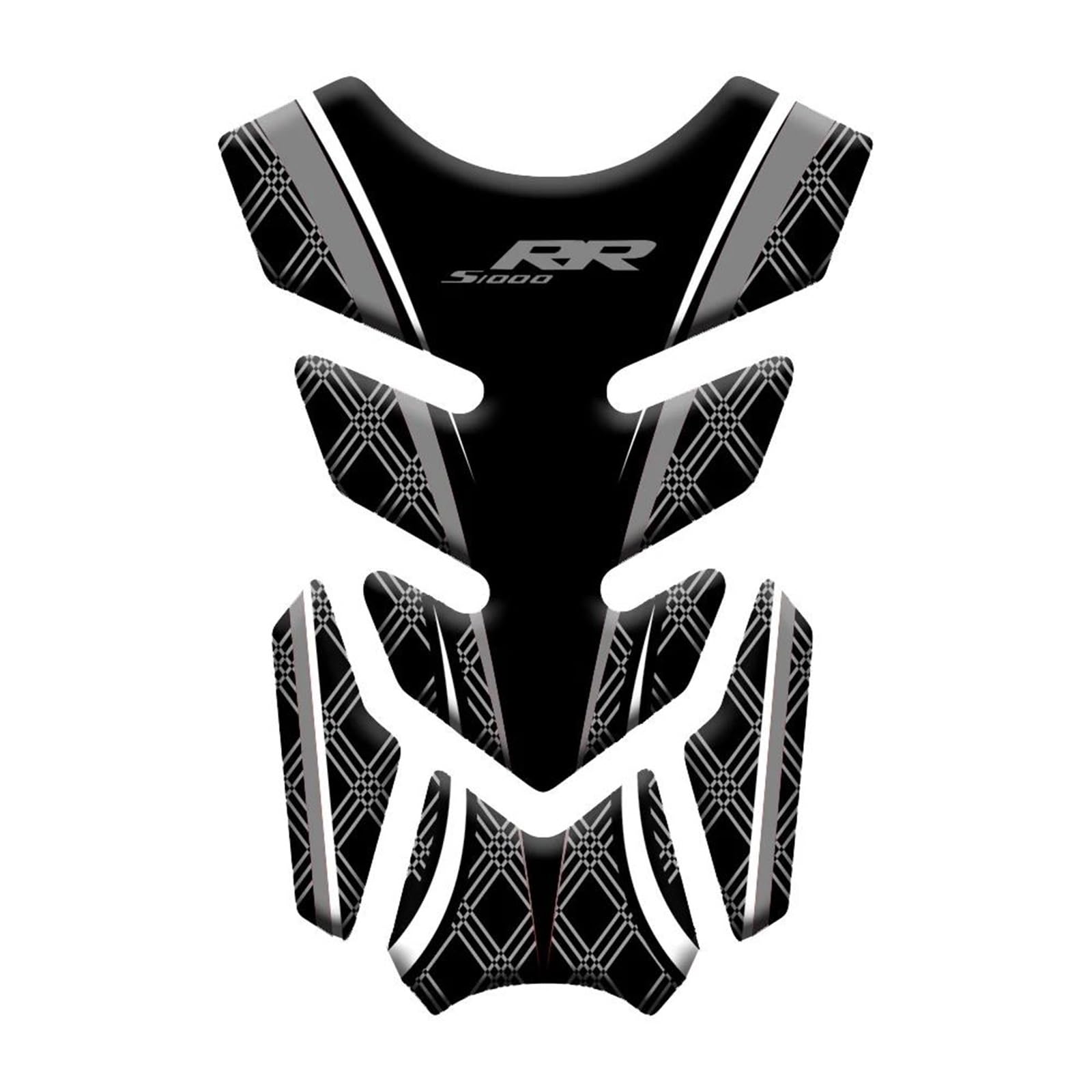 Jganrf Titanium 3D Motorcycle Stickers Decals Tank Pad Protector Emblem Badge Accessories For S1000rr S 1000Rr 1000 Rr