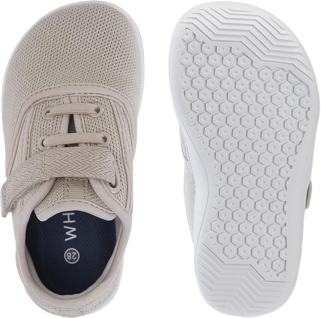 WHITIN Toddler/Little Kids Wide Toe Box Barefoot Shoes + Minimalist Sneakers for Boys Girls + Zero Drop Sole - Image 5