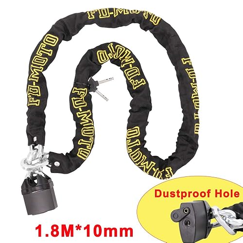 heavy duty motorcycle chain lock