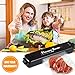KKONE Vacuum Sealer Machine, New Food Vacuum Packing Machine With Automatic Vacuum Air Sealing System For Kitchen Dry Moist Food Preservation Plus 15pcs Sealer Bags