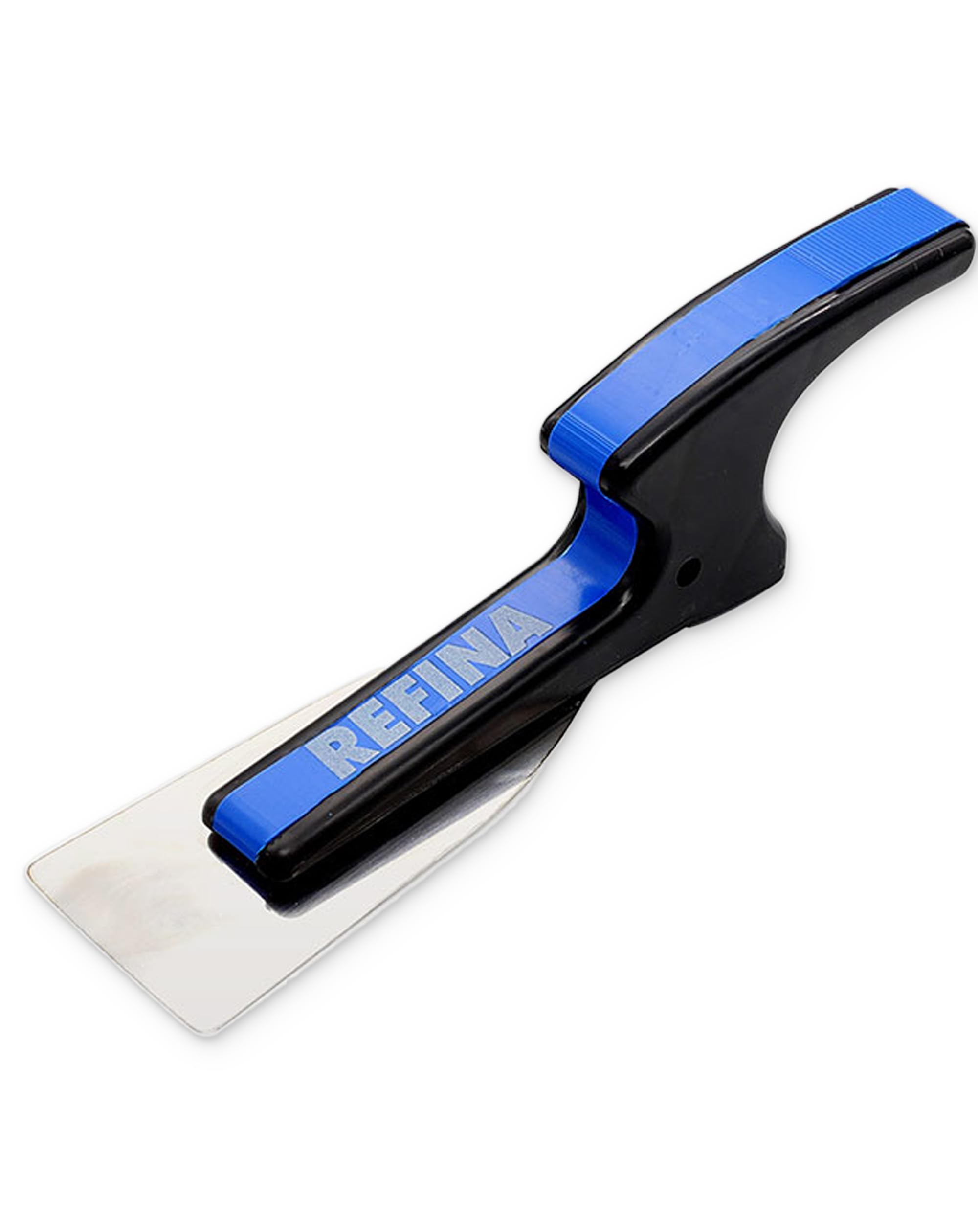 REFINA SUPERSKIM Mini Plastering Spatula for Drywall & Airless Plasters - 1.5" (40mm) Flexible Skimming Spatula w/ 0.3mm Stainless Steel Blade & Ergonomic ‘Z’ Handle - Finishing & Plastering Tools