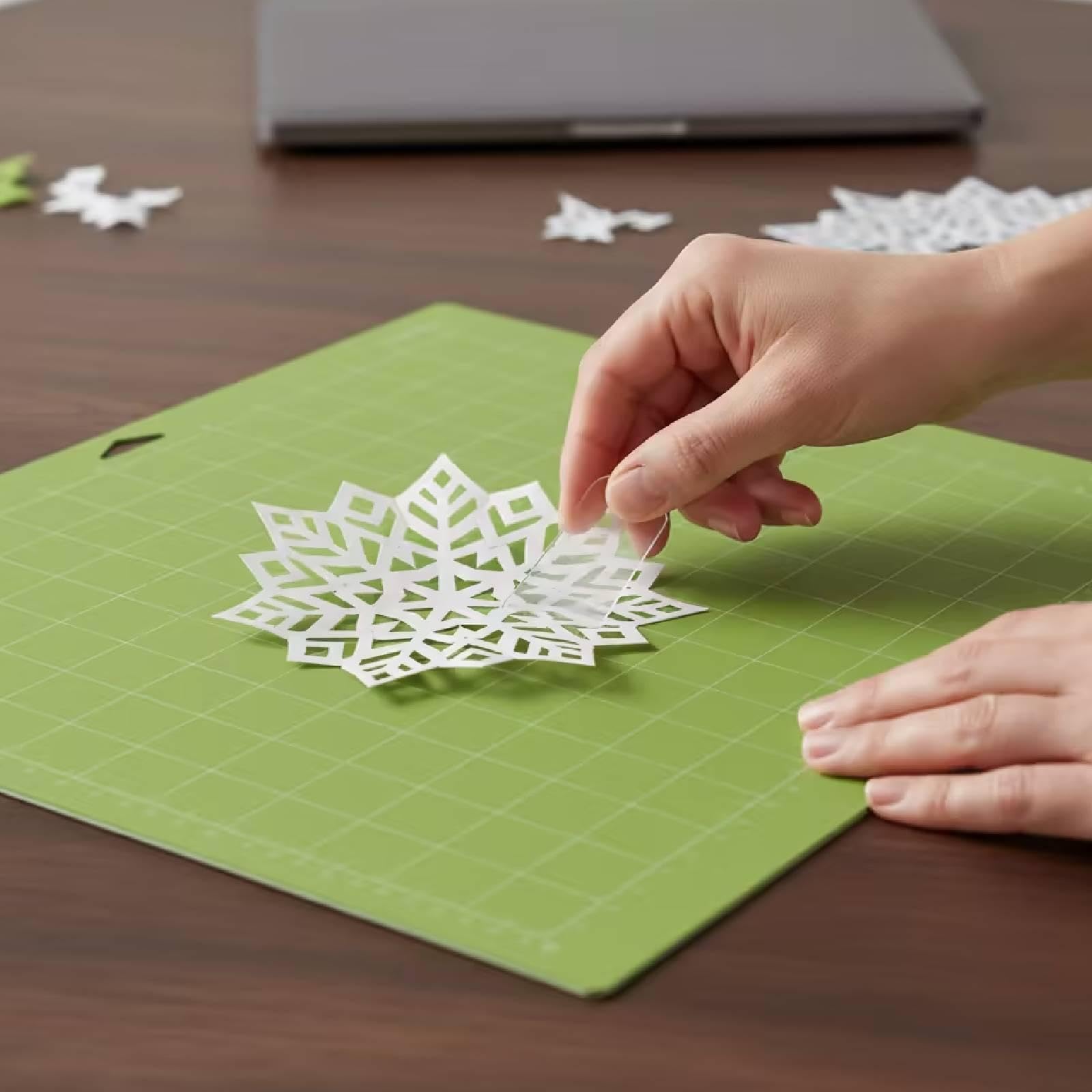 Tappetino da Taglio in PVC, 36x36 cm, Multifunzionale, Antiscivolo, Ideale per Cucito, Quilting, Artigianato, Scrapbooking e Altri progetti.