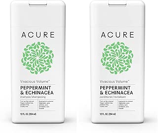 Acure Vivacious Volume Peppermint & Echinacea 12 Fluid Ounces (Variety Pack) - coolthings.us
