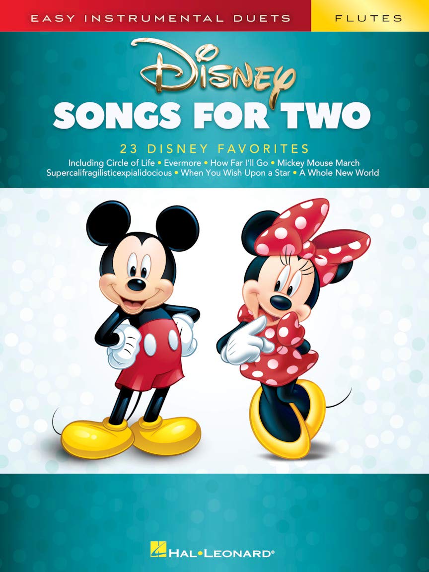 Disney Songs: Easy Instrumental Duets - Two Flutes