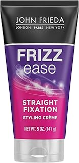 John Frieda Frizz Ease Straight Fixation Styling Crème, Straightens Friz...